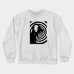 Diana Rigg Is Emma Peel Classic Basic Female Love. Crewneck Sweatshirt